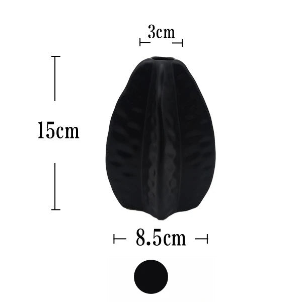 Yangtao Ceramic Vase Fruit Series Creative Small Ornaments Home Vase Decorations Fresh Flower Arrangement Dry Flower Utensils